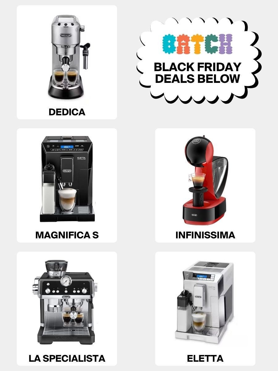 Black Friday Coffee Machine Deals 2023 Sage Delonghi etc